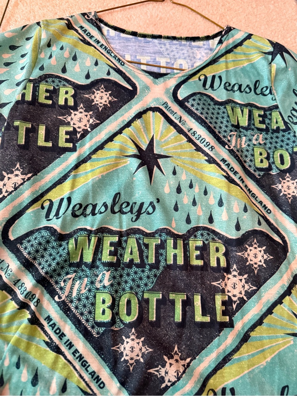 Blackmilk - vintage Harry Potter Weasley’s Weather in a Bottle